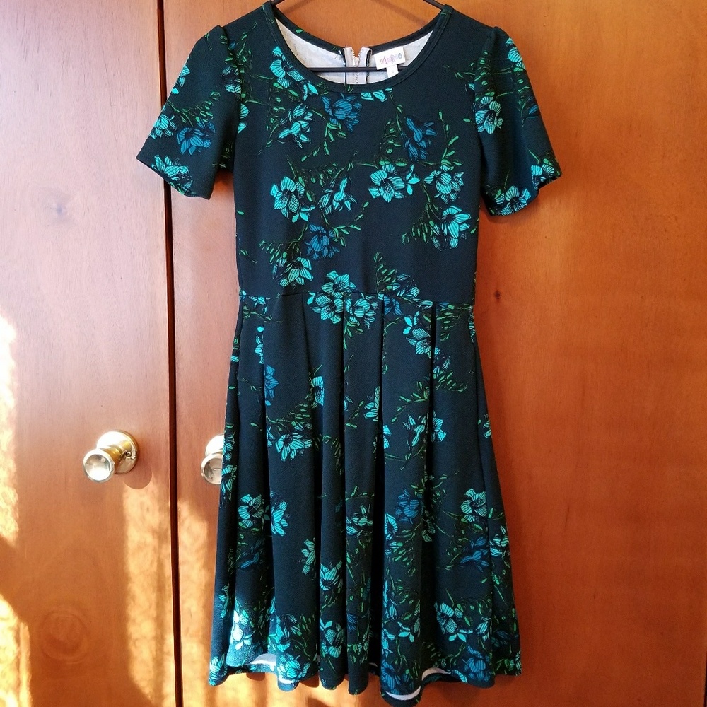 LuLaRoe Amelia. Floral dress